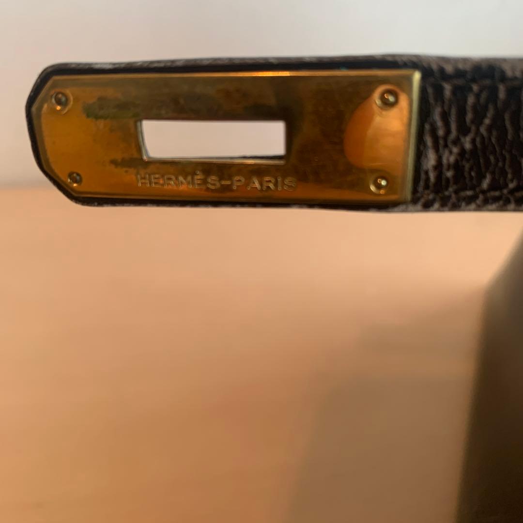 レ*ン様 エルメス　ケリー　ブラック　レザー