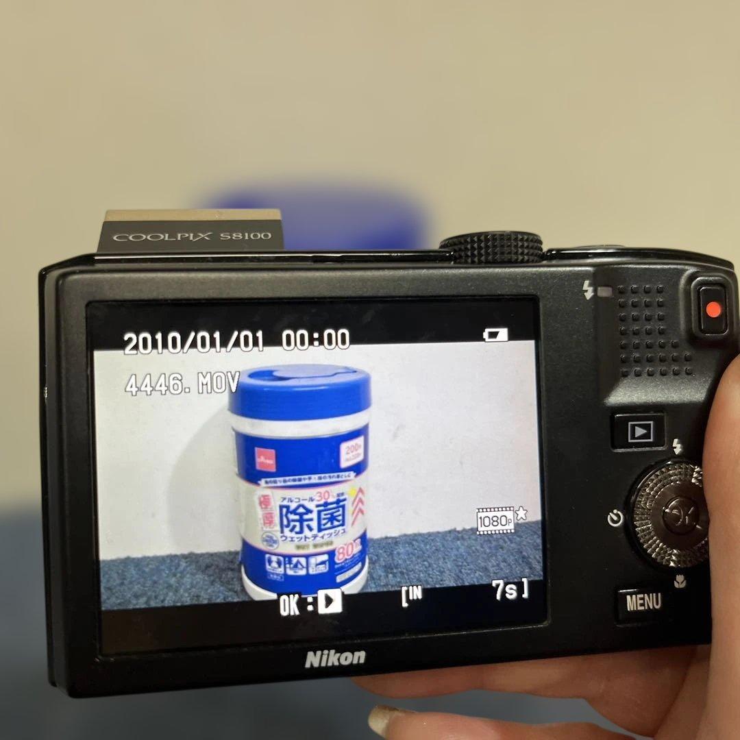 Nikon COOLPIX S8100 ゴールド コンデジ　ニコン