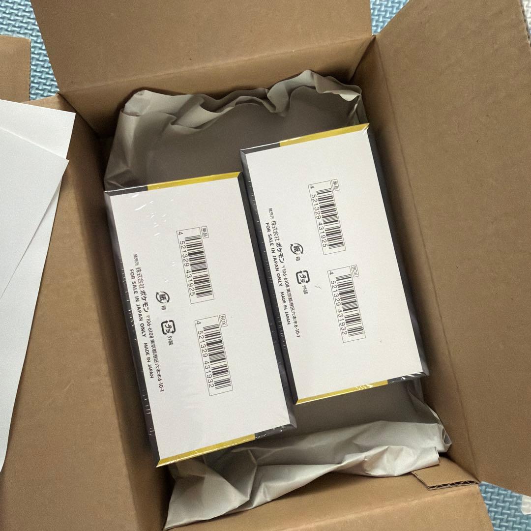 ポケモンカードMEGA ハイクラスパック　ドリームex シュリンク付き　2BOX