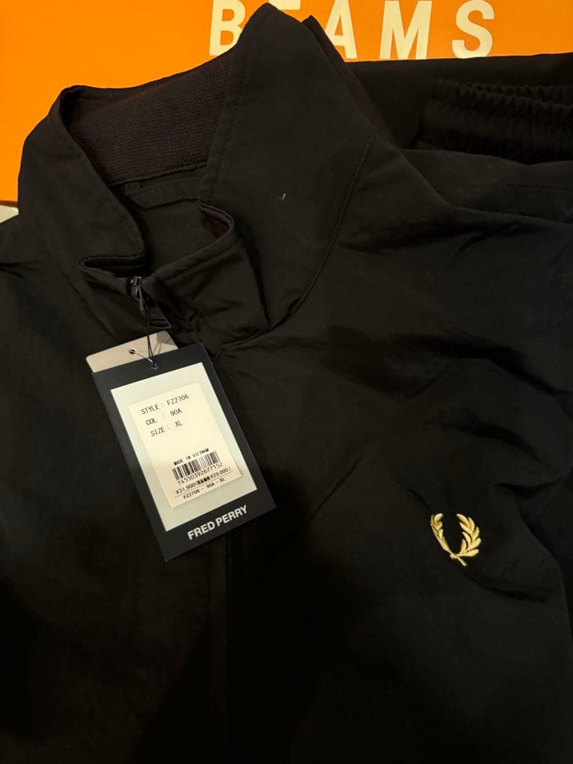 FRED PERRY BEAMS 別注 XLセットアップ　フレッドペリー　シェル