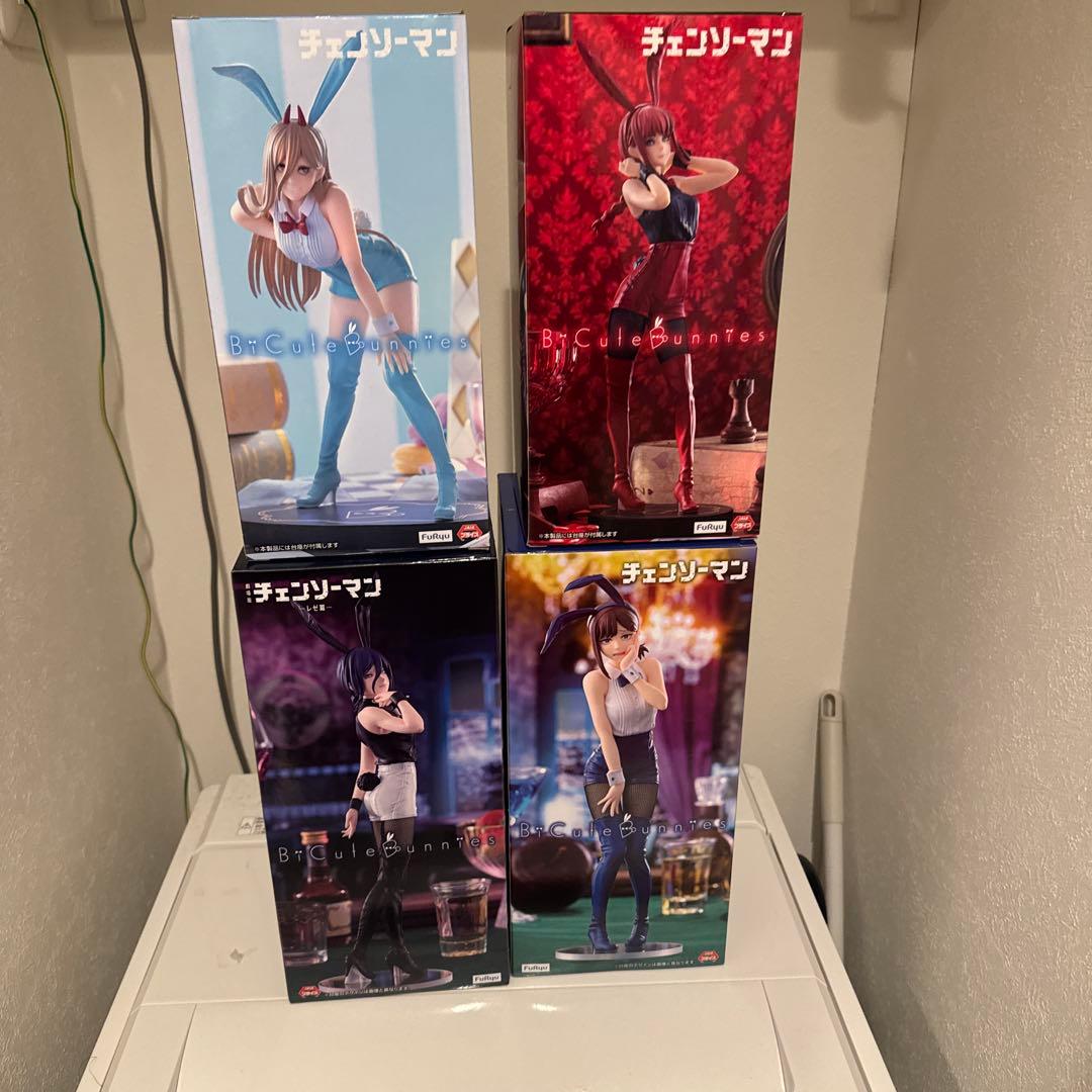 チェンソーマン コベニ、マキマ、パワー 、レぜ フィギュア 4体セット