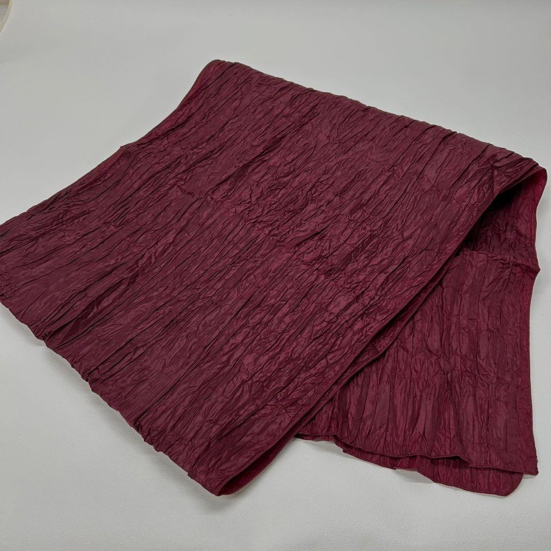 浴衣　大きめサイズ　浴衣 3L 牡丹　兵児帯　ボルドー　2点　新品　0712⑬