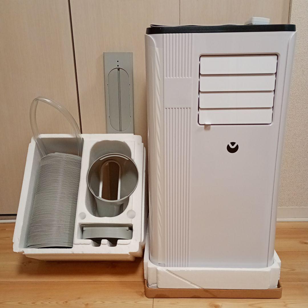 【美品・2024年製】IOYOI 移動式クーラーJHS-A016-2.7KR/K