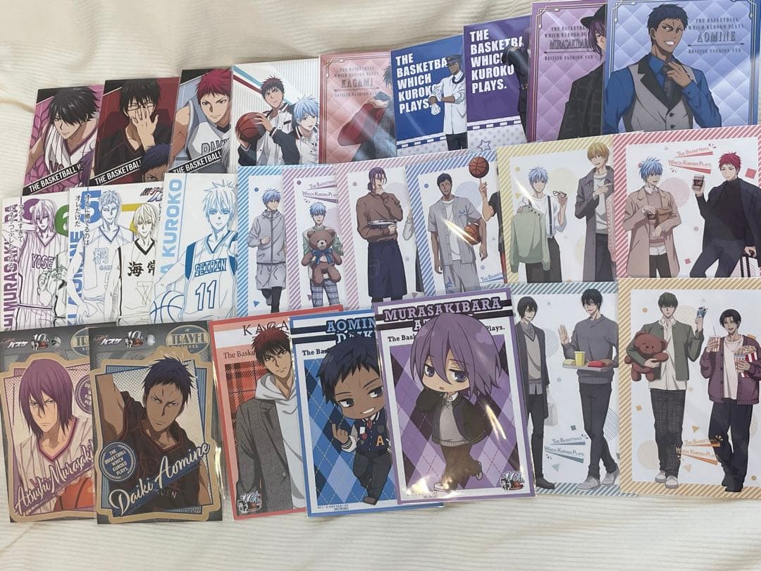 200点以上! 黒子のバスケ まとめ売り 紙類 クリアファイル アクスタなど