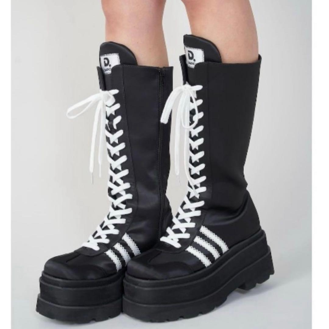 Darich レースアップスニーカーロングブーツ　S