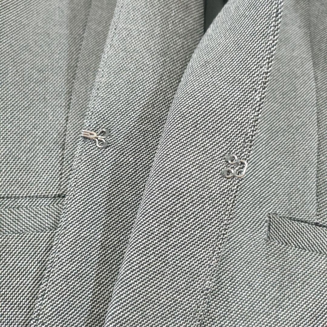 美品✨LES MUSE　セットアップ　ツーパンツ　ノーカラージャケット　グレー