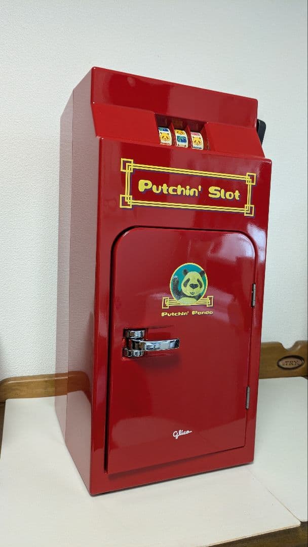 【レア品】Pandaスロットル付ミニ冷蔵庫★インテリアにも最適★相談可