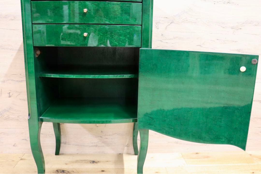 GMIS86B○IDC大塚家具 大松 バーズアイメープル サイドチェスト 電話