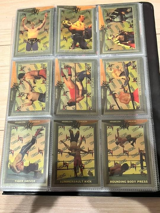 激レアBBMスパークリングファイターズ97 タイガーマスクカードプレゼント仕様