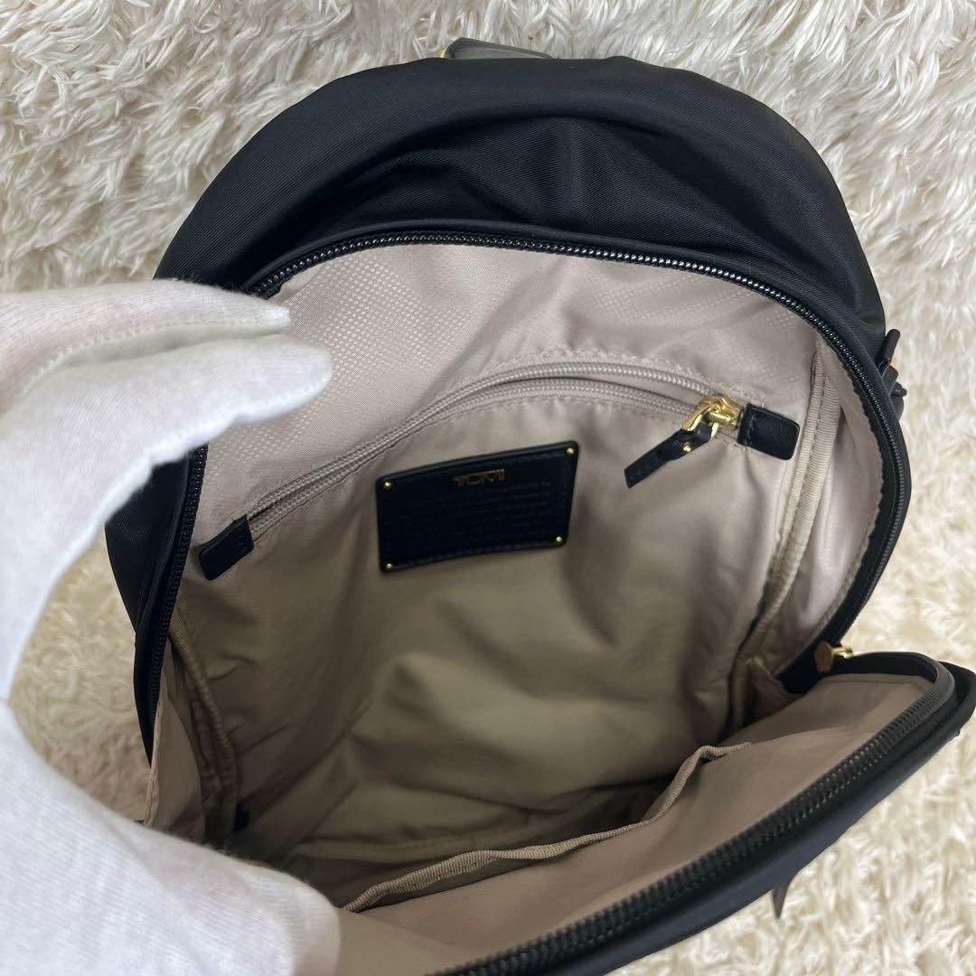 美品✨TUMI トゥミ　ナイロン　クロス　ボディバッグ　ゴールド金具