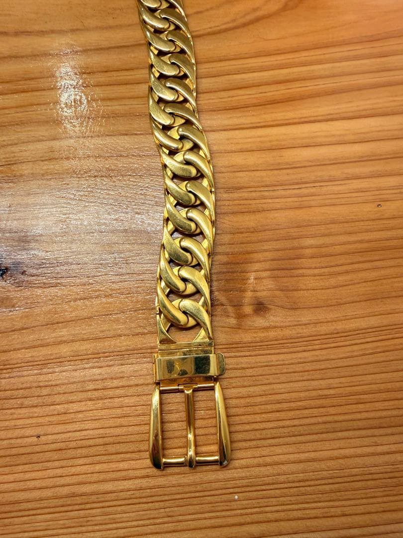 GUCCI グッチ チェーンベルト ゴールド イタリア製