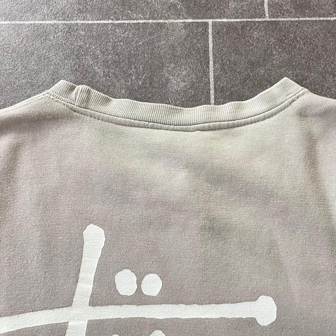 90~'s Stussy ステューシー stock logo 短丈 スウェット