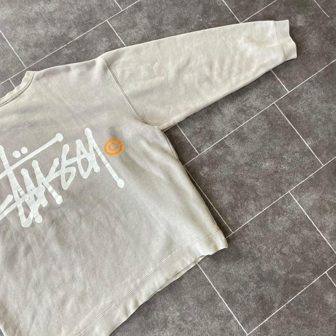 90~'s Stussy ステューシー stock logo 短丈 スウェット