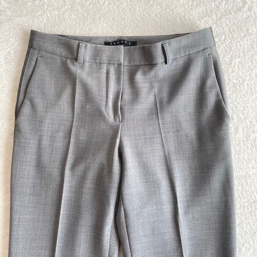 セオリーグレー パンツスーツ ビジネススーツ　ｔh e o r y M