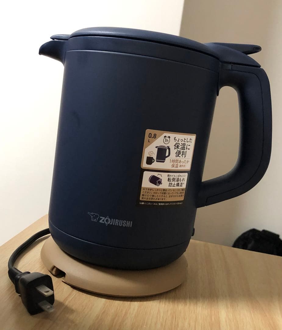 象印　zojirushi 電気ケトル　ck-aj08