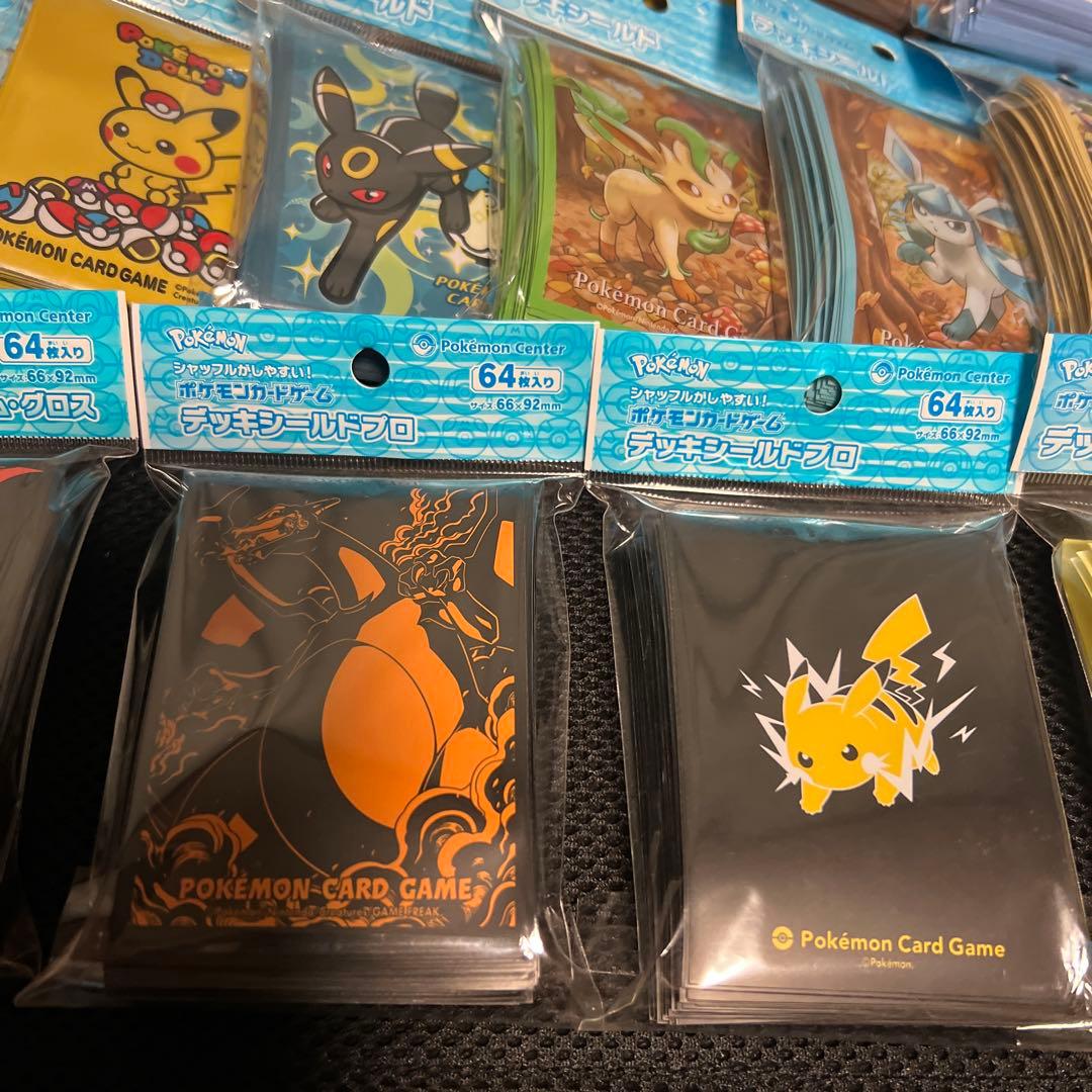 ポケカ　デッキケース　10個　デッキシールド　26個　計36個