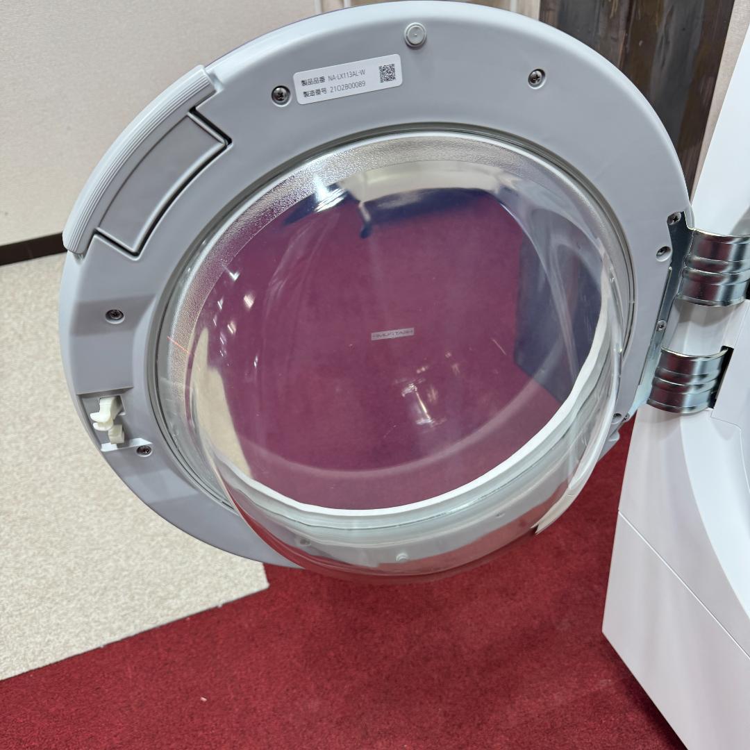 3 都内23区配送無料　美品パナソニックドラム式洗濯乾燥機2021年製11/6㎏