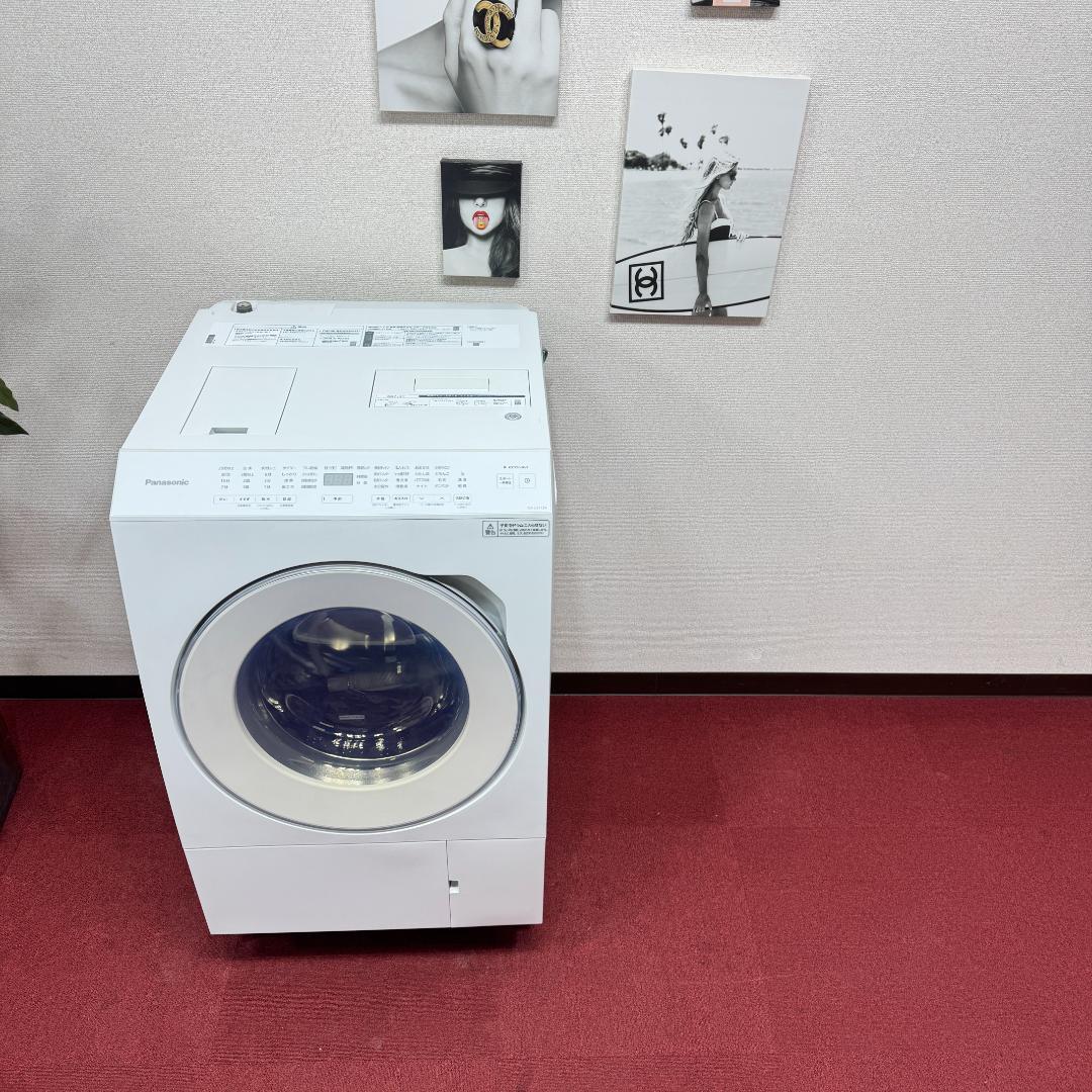 3 都内23区配送無料　美品パナソニックドラム式洗濯乾燥機2021年製11/6㎏