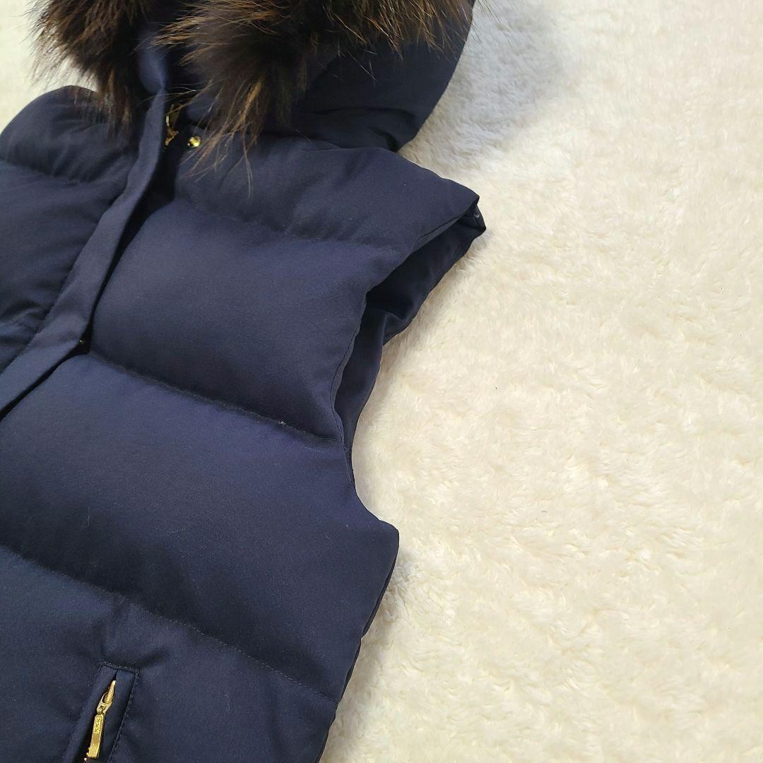 【美品】23年製　ビーイングバイビームス　河田フェザー　ダウンベスト　2WAY