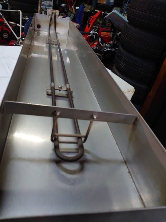 投げ込みヒーター　ステンレスケース付き