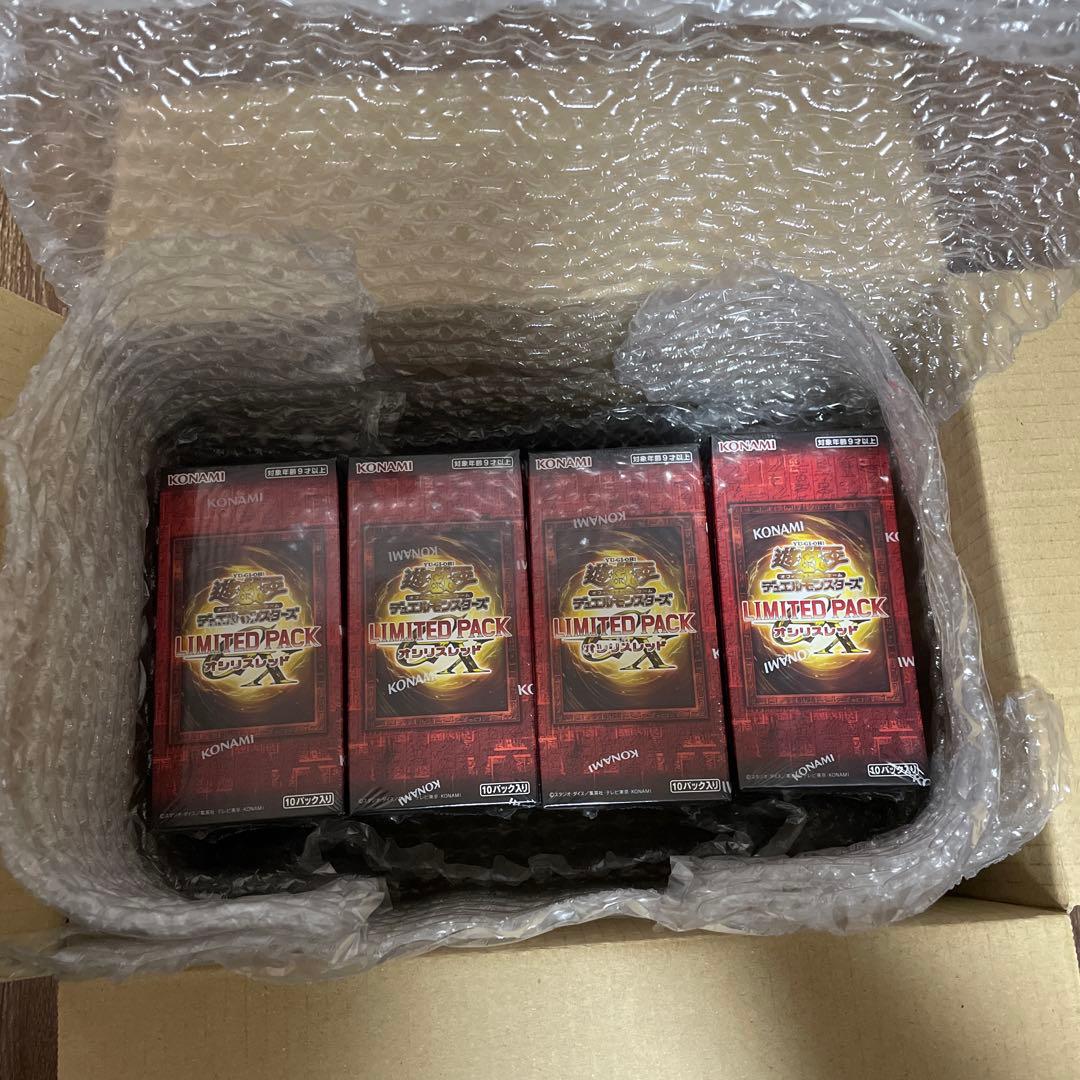 遊戯王OCG　 LIMITED PACK GX -オシリスレッド-　12BOX