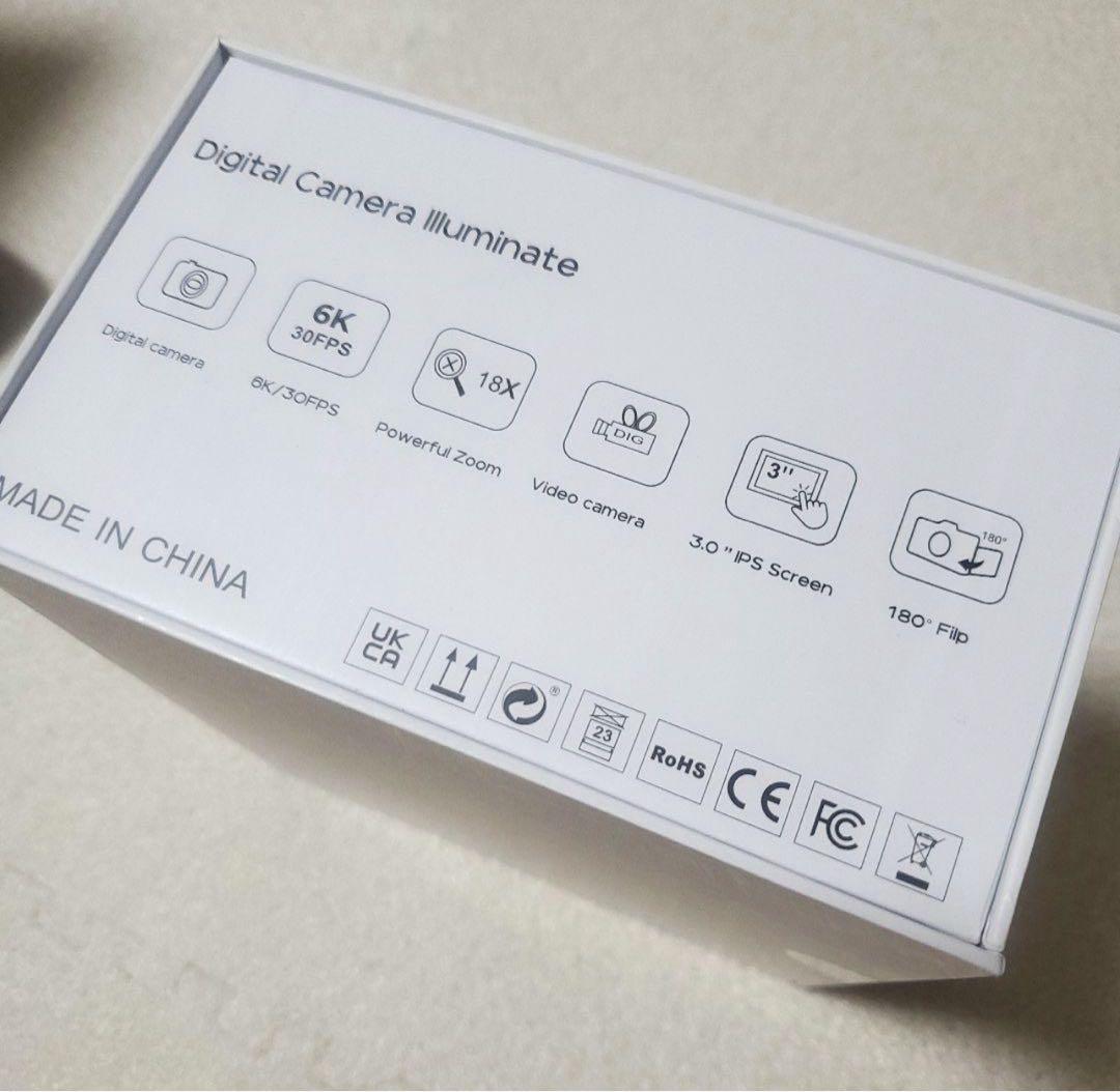 2025年最強6K録画 デジタルカメラ 8400万画素 スマホ転送