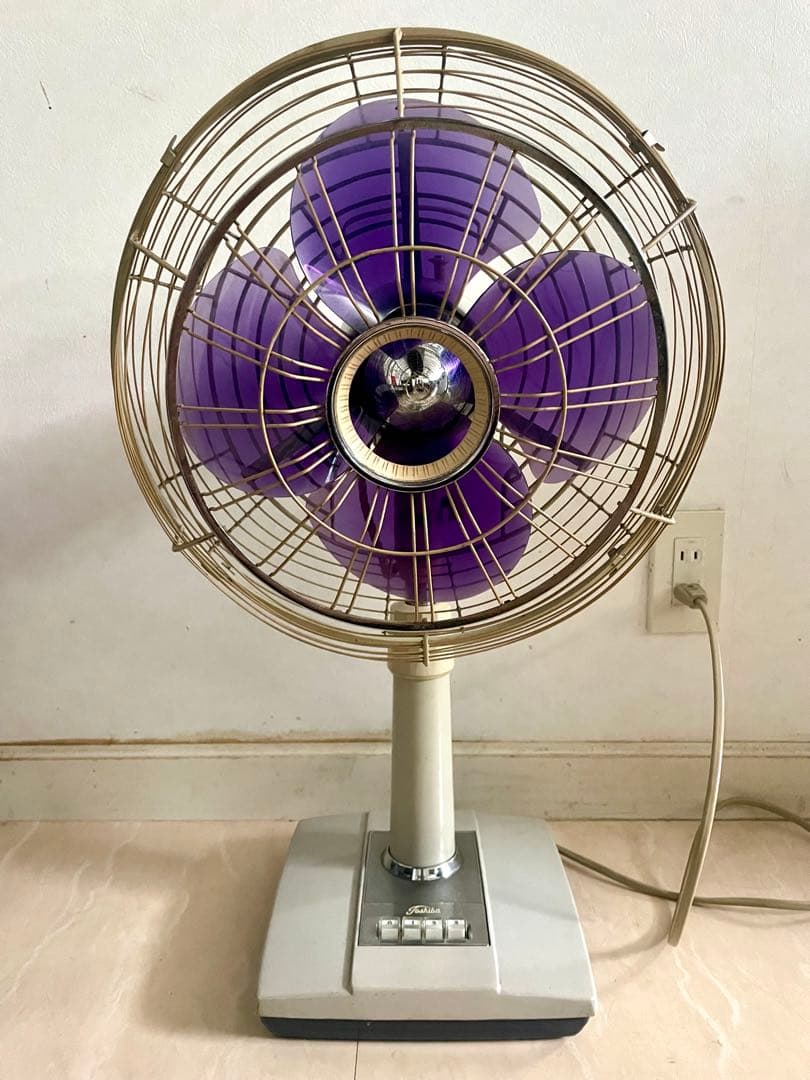 希少　昭和レトロ TOSHIBA 東芝 扇風機 ロータリーベース MB型