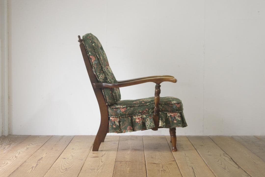 飛騨産業 キツツキ 穂高 オーク材 アーム 1Pソファ ラウンジチェア 1