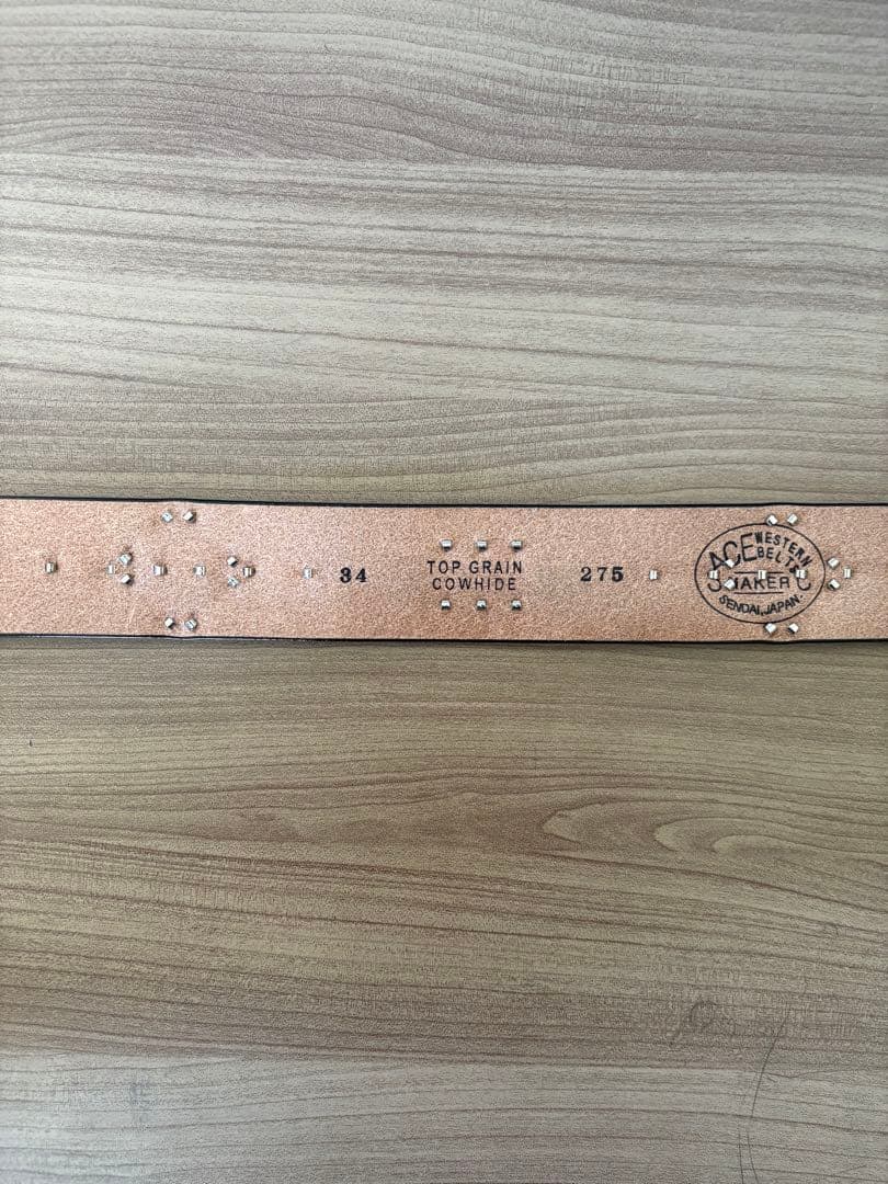 小物 ACE WESTERN BELTS No.320 W34