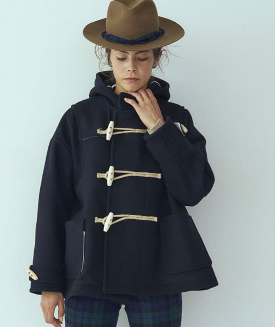 SEA vintage us navy メルトンオーバーダッフルコート