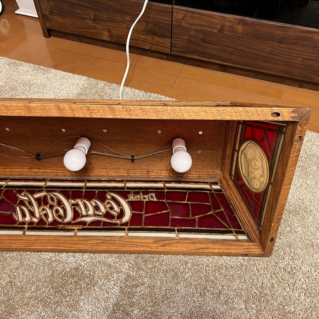 Coca-Cola コカコーラ　プールバーライト　ビンテージ　希少 ⭐️状態良好⭐️