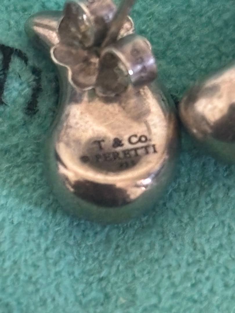 Tiffany ティアドロップピアス