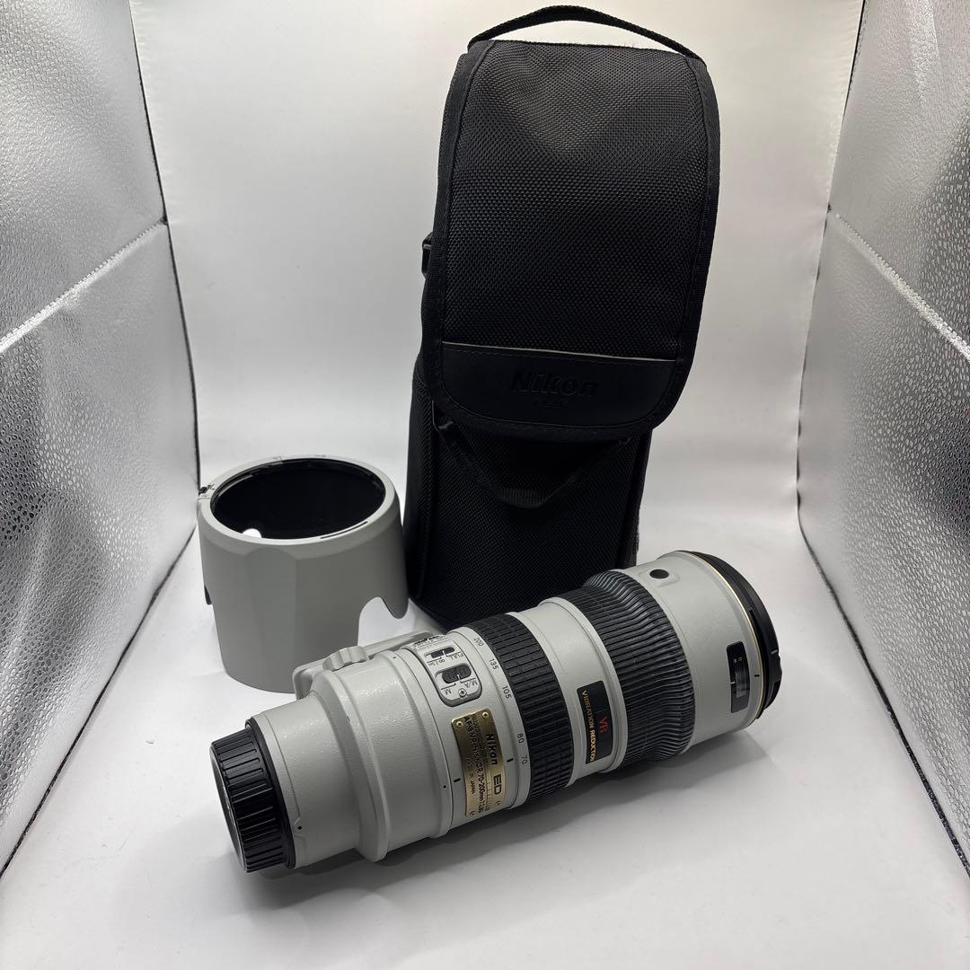 ジャンク品のAF-S NIKKOR 70-200mm F2.8 G VR