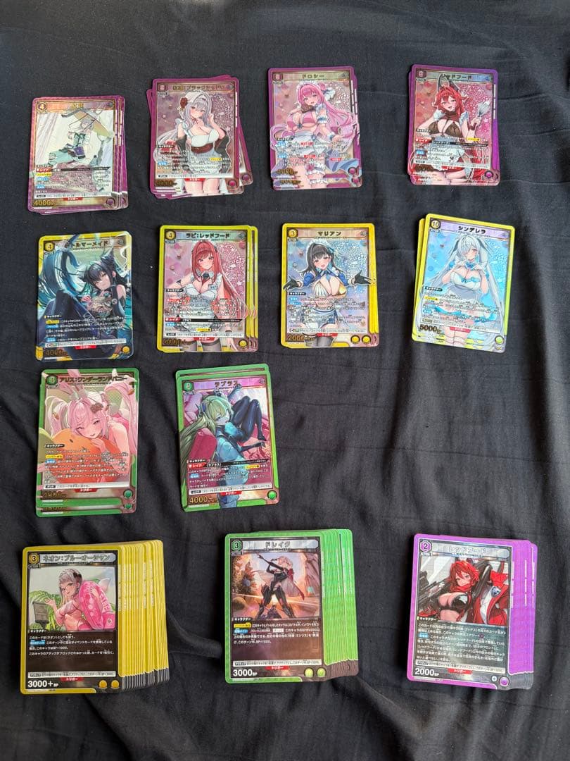 ユニオンアリーナ NIKKE プレシャスブースターパック PcSR以下 4コン①