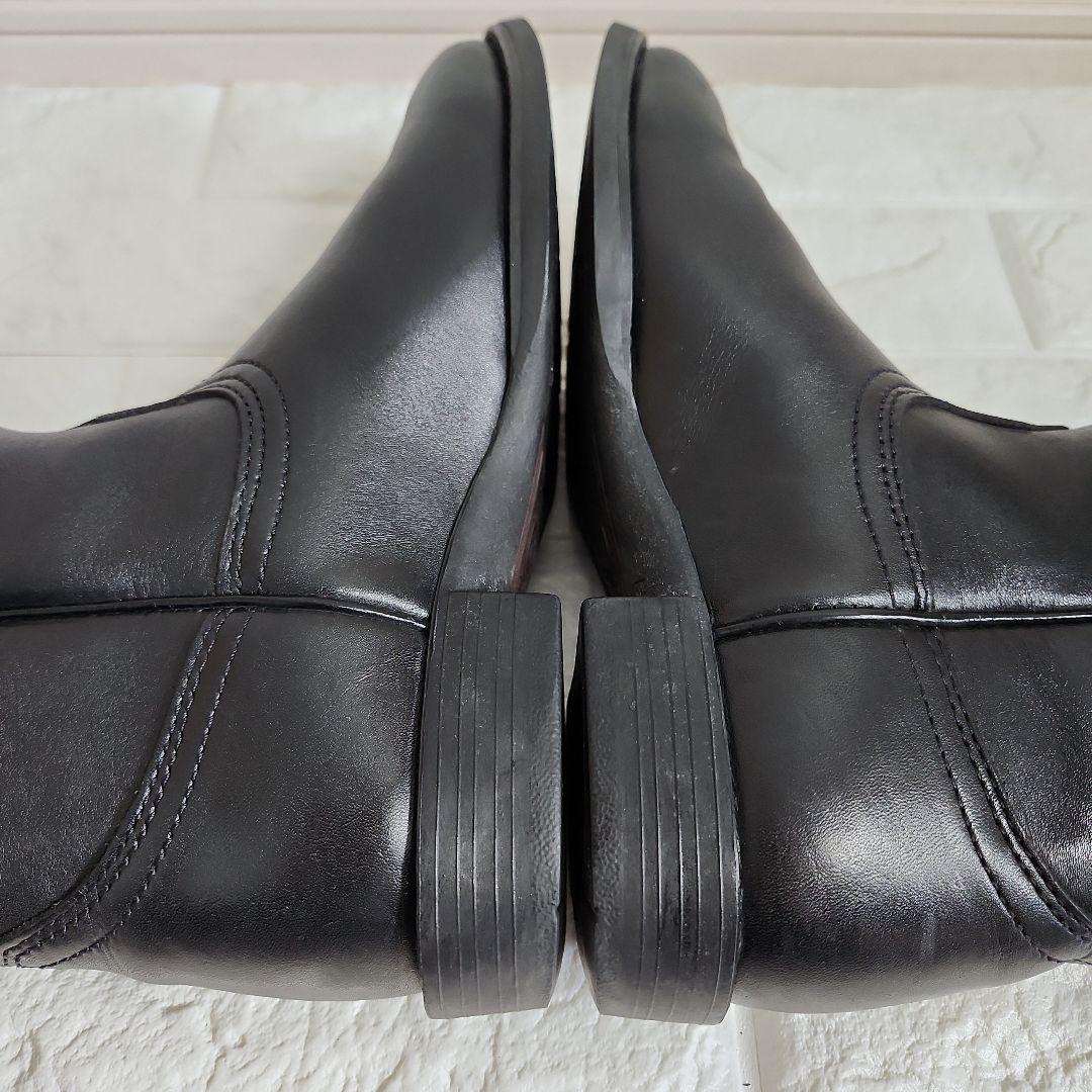 【美品】ARIAT ブラックレザー ウエスタンブーツ　Y2K