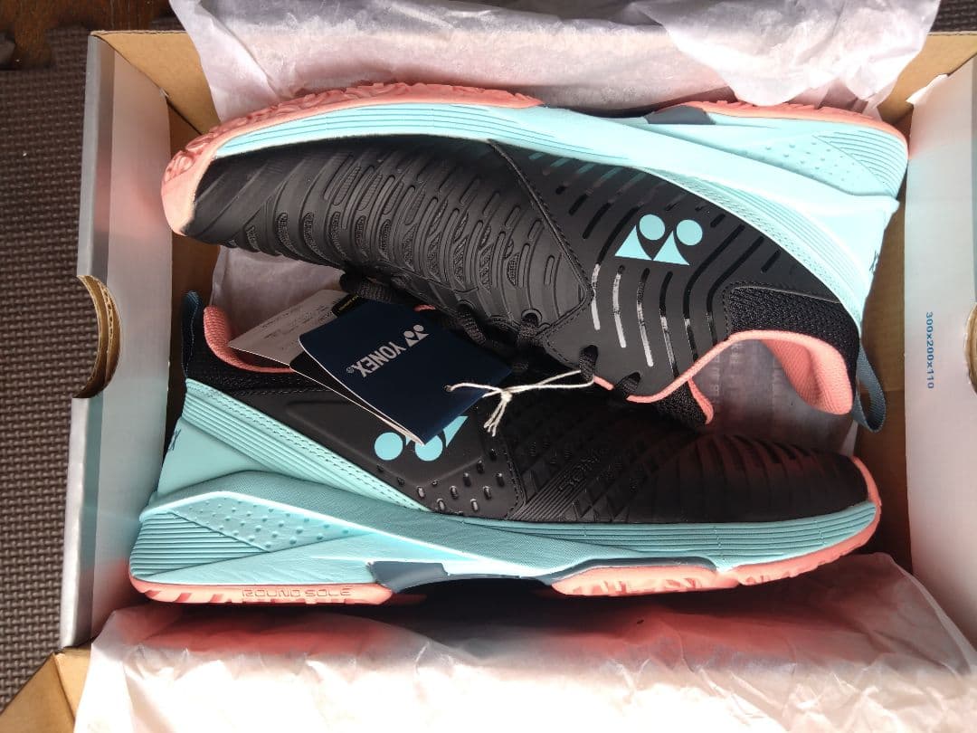 【新品】YONEX テニスシューズ ソニケージ3 25.5 非売品シューズ袋付