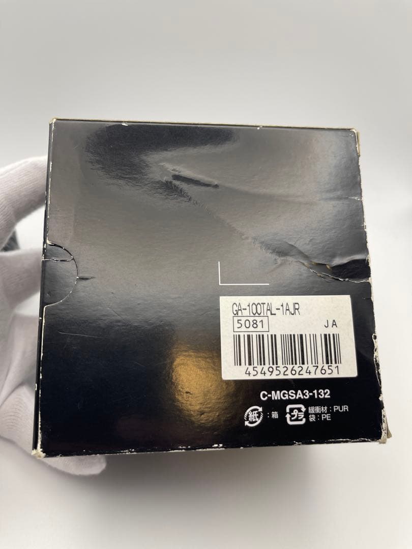 美品 G-SHOCK GA-100TAL-1AJR 京紅葉 カシオ