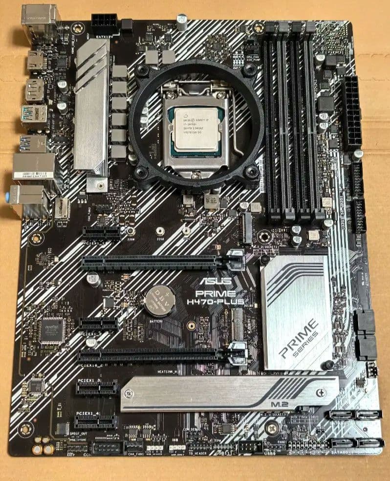 CPU Intel Core i7-10700F & PRIME H470-PLUS