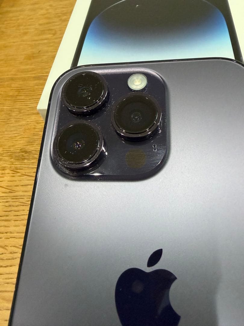 iPhone 14pro 256GB ディープパープル　coach ケース