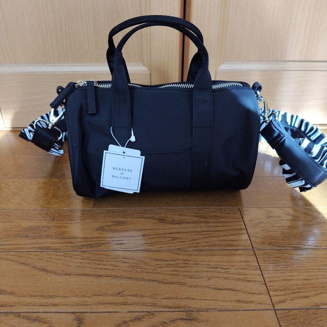 【未使用　新品】BORDERS at BALCONY ボディバッグ ブラック F