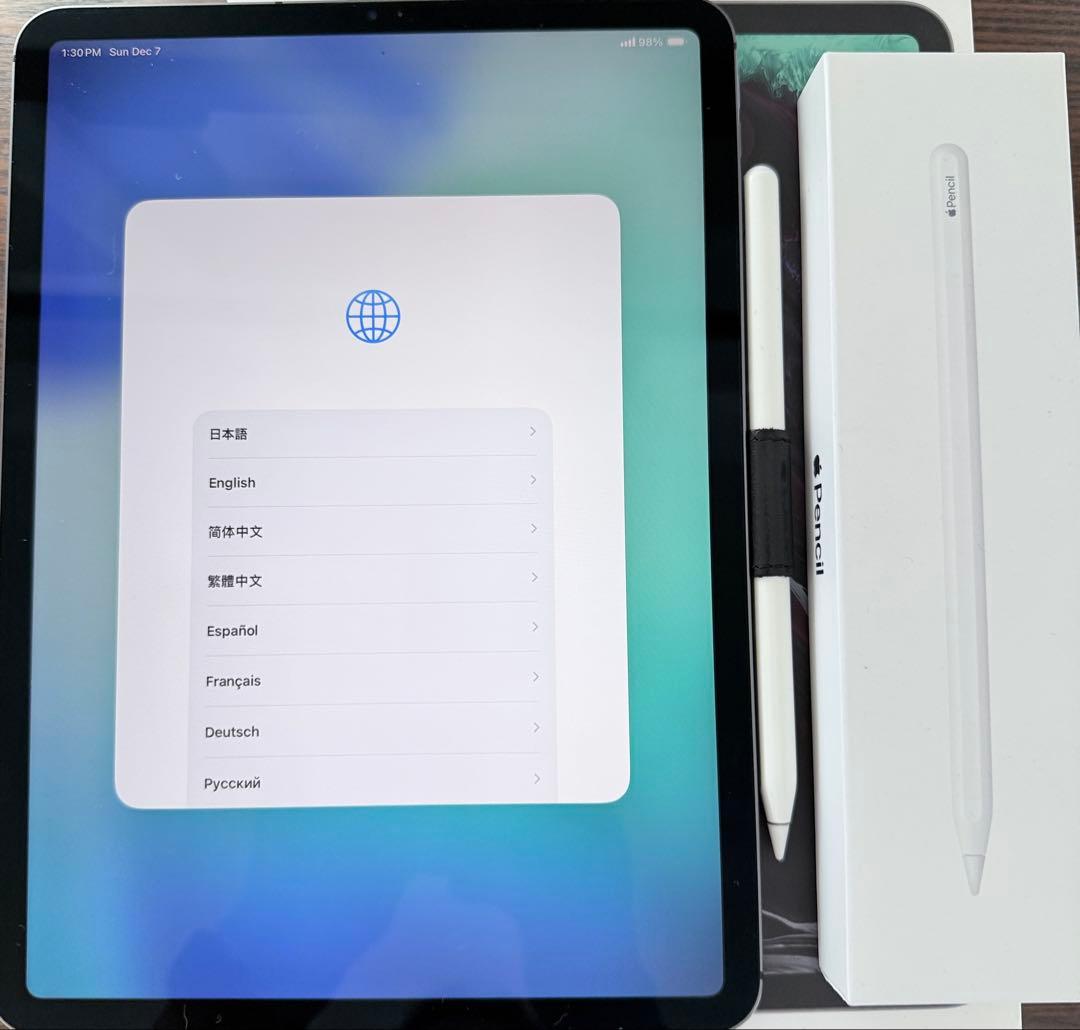iPad Pro本体とApple Pencilセット