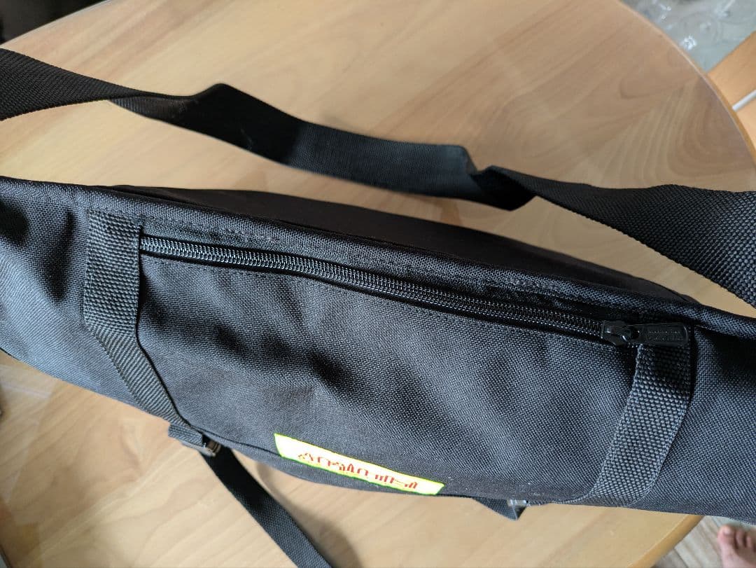 美品Manhattan Portageメッセンジャーバック イエローラベル大容量