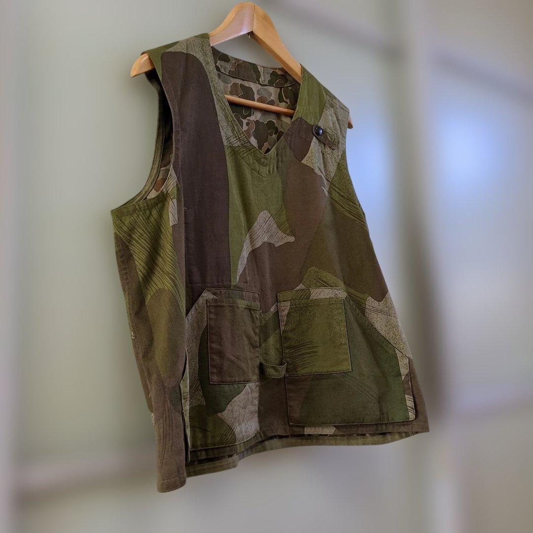 最終価格】ナイジェルケーボン《リバーシブルベスト》UK&US CAMO