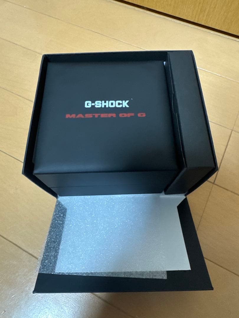 G-SHOCK MASTER OF G ブラック デジタル腕時計