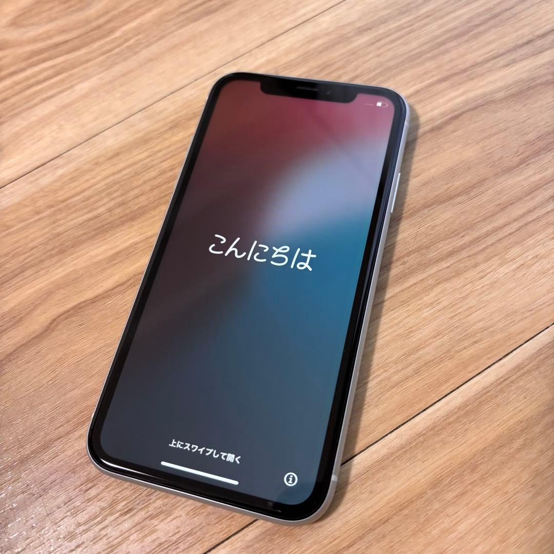 Apple iPhone XR ホワイト 本体・箱　64GB