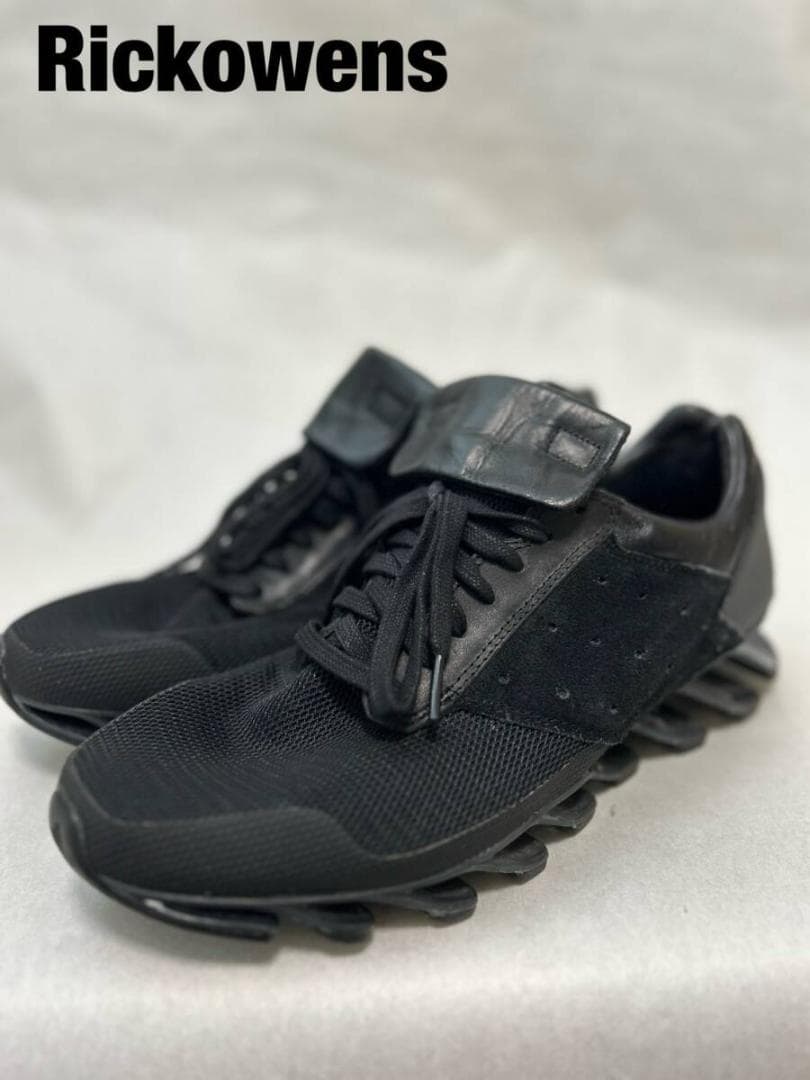Rickowens ブラック スニーカー