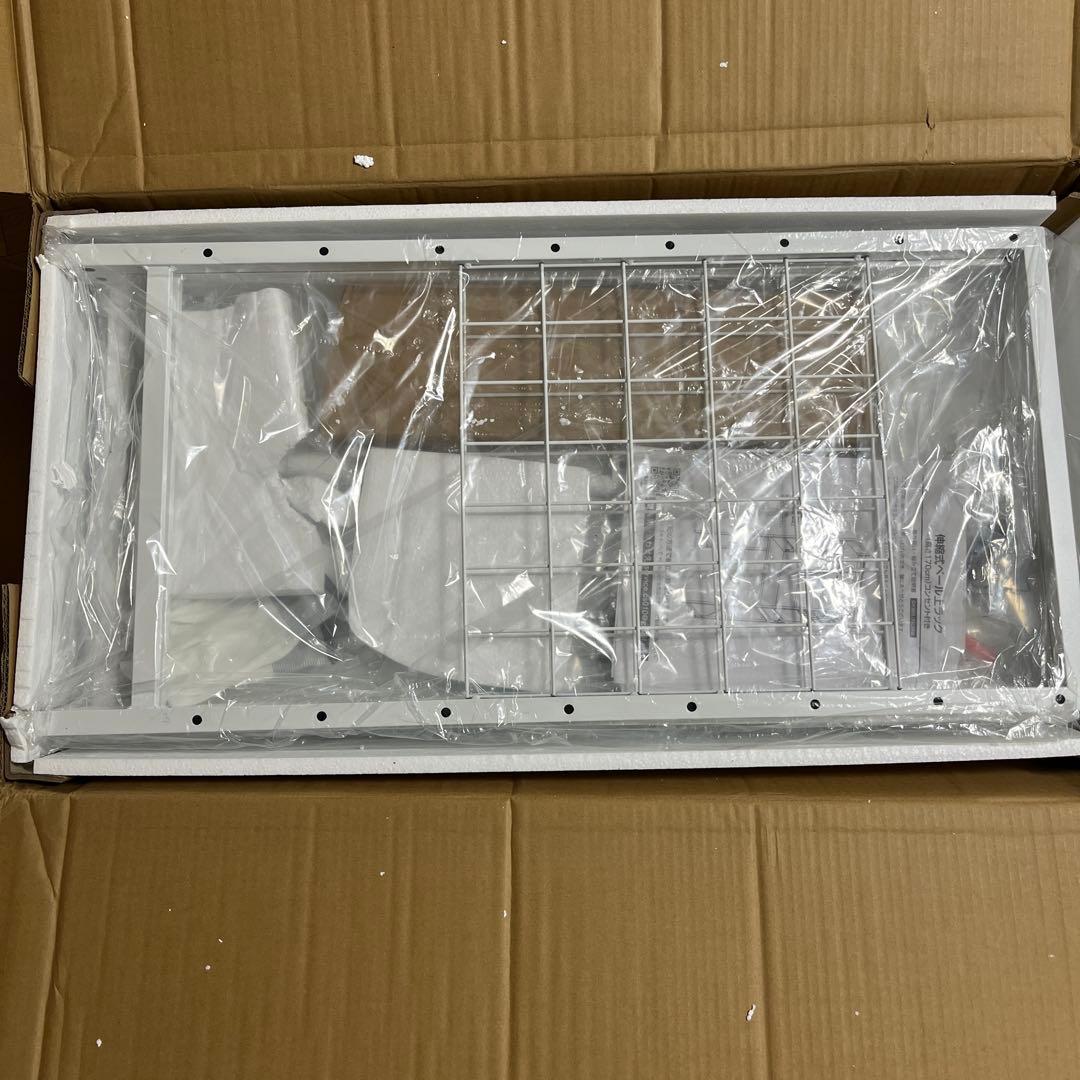 TKUIN ゴミ箱上ラック 幅50～80cm 2口コンセント付 電子レンジラック