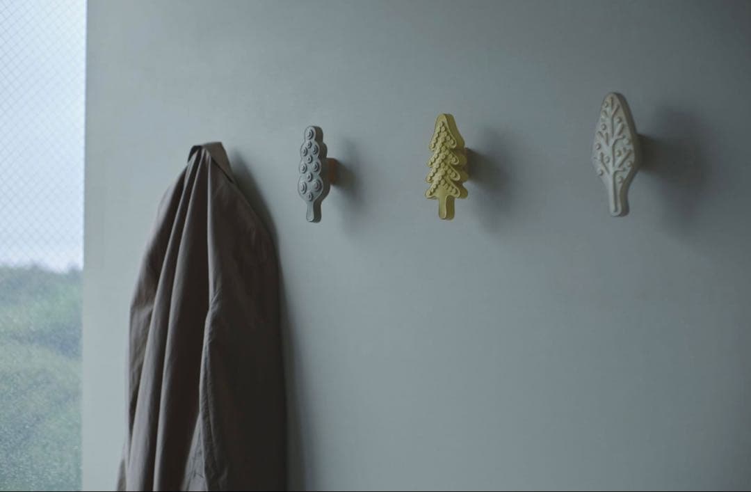 mina perhonen TREE HOOK 壁フック moku whit