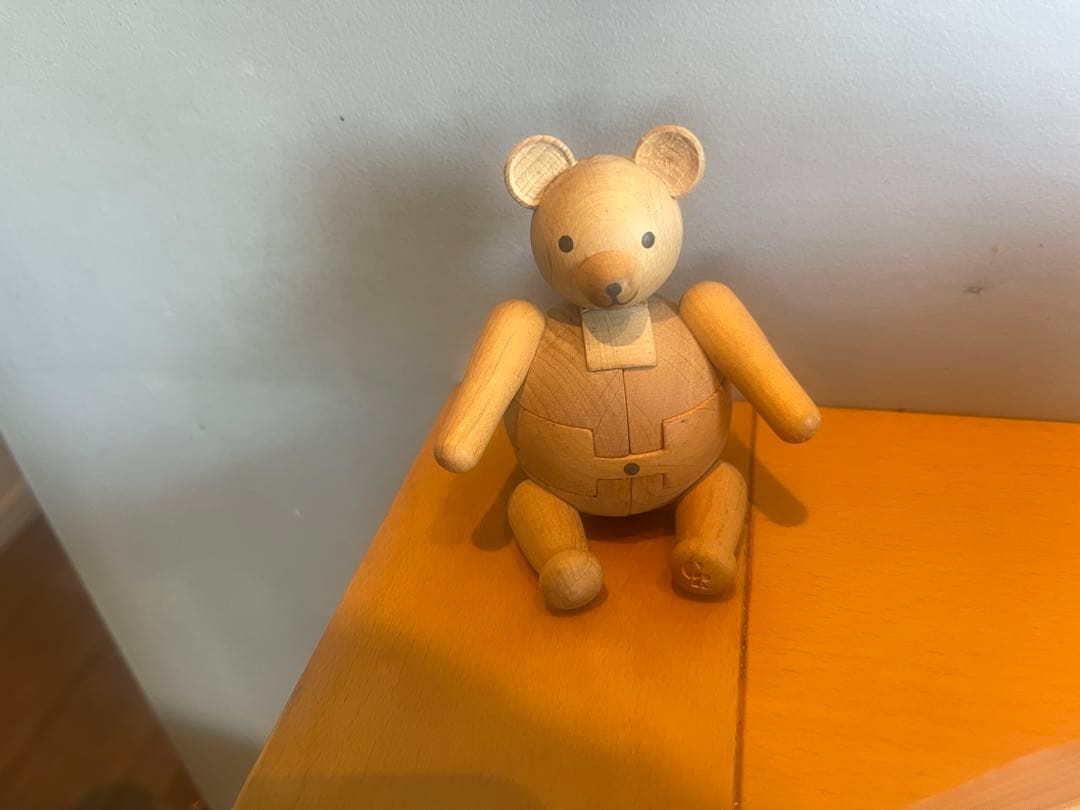 ギュンターライヒェル　Gunter Reichel ドイツ　木製　立体パズル　熊