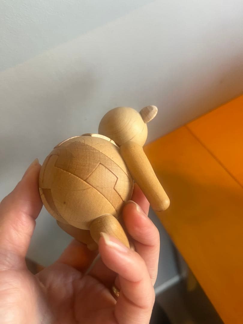 ギュンターライヒェル　Gunter Reichel ドイツ　木製　立体パズル　熊